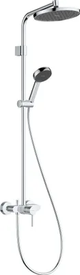 Immagine prodotto di hansgrohe Activera S Système de douche 240, 1 type de jet, EcoSmart, avec mitigeur Varia, 28875000, 28875000