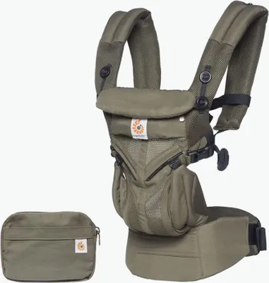 Produktbild von Ergobaby Babytrage Omni 360 Cool Air Mesh, Farbe:Khaki Green