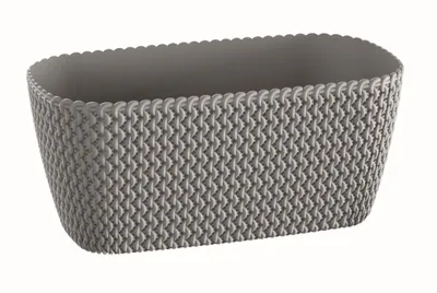 Produktbild von Prosperplast 4l Splofy Collection 29.7x14.5x13.3 Cm Blumentopf Grau  Grau One Size