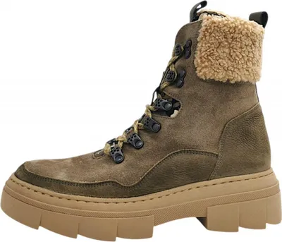 Produktbild von Waldläufer H-Saiga Damenschuhe Stiefel Schnürer Schnürstiefel Braun Freizeit, Schuhgröße:EUR 41.5 | UK 7.5