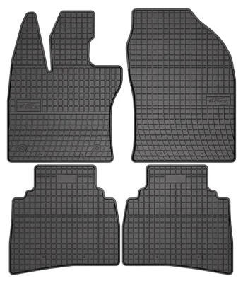 Produktbild von Gummi-Fußmatten für Toyota Prius V ab 2023 (Liftback) – 4-tlg, Schwarz, passgenau