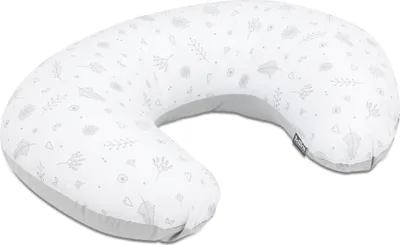 Produktbild von Bellochi Klein Stillkissen mit Bezug - aus Baumwolle und Polyester -   - Baby Lagerungskissen - Kuschelkissen - 40x60 cm Multifunktionale Positionierung - copse
