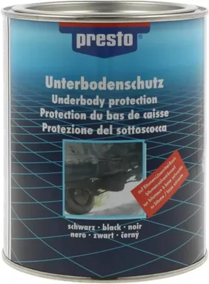 Produktbild von presto Unterbodenschutz Bitumen schwarz, 1,30 kg