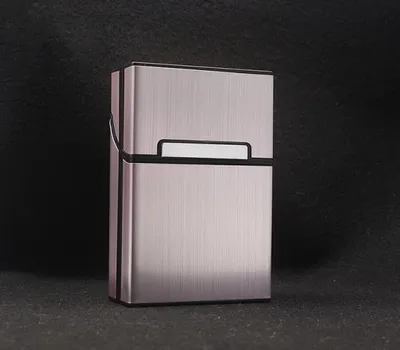Produktbild von Zigarettenspitze - Aufbewahrungsbox - Zigarettenetui - Zigarettenaufbewahrungsbox - Kunststoff Metall Kunststoff - Rosa