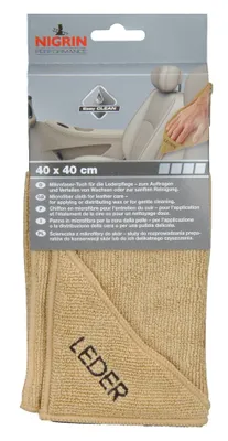 Produktbild von Nigrin Mikrofasertuch für Leder 40x40cm