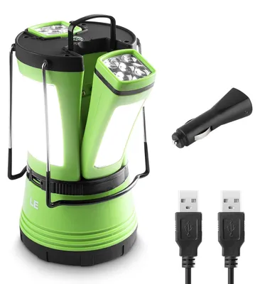 Obrázok produktu pre Lepro Kempingová lampa 600 lm, USB, vodotesná