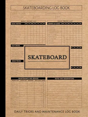 Immagine prodotto di Registro dei trucchi per skateboard