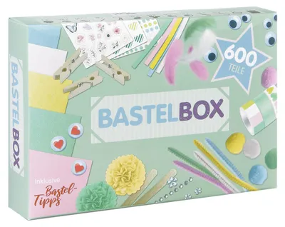 Produktbild von Lulubug - Bastelbox Set 600 Teile „Pastell“