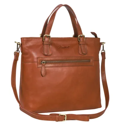 Produktbild von Benthill Echt Leder Handtasche Damen | Henkeltasche aus hochwertigem Rindsleder | Vintage Frauen Schultertasche | Umhängetasche