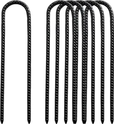 Produktbild von Famanu Grundanker für Gartenpfosten verzinkt - 6 Stück 30 cm