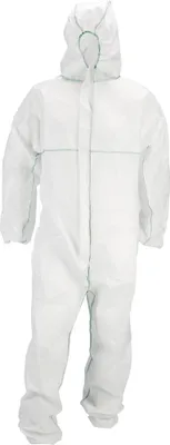 Obrázok produktu pre Jednorazová kombinéza, PP, veľkosť XL, biela, FORTISELC 4317784794510