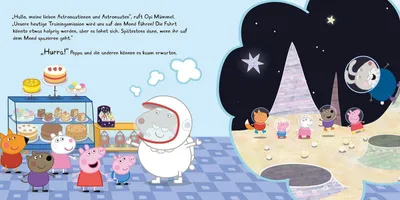 Obrázok produktu pre Peppa Wutz Bilderbuch: Peppa im Weltall