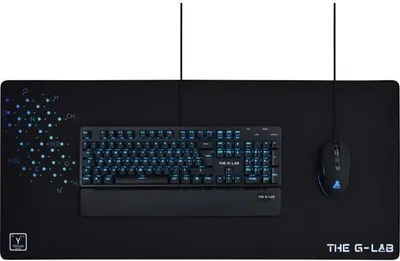 Produktbild von DAS G-LAB Gaming Mousepad XXL 900x400x4mm mit Anti-Rutsch-Gummi
