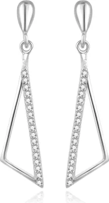 Immagine prodotto di Orecchini in argento con zirconi chiari AGUP2361L