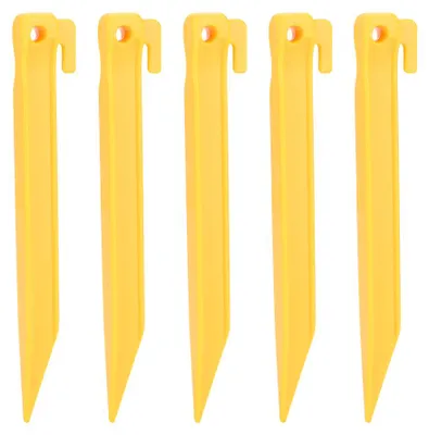 Produktbild von 5 Stücke langlebiges Nylon Camping Markise Baldachin Zelt Hering Pfahl Nagel Zubehör (S)