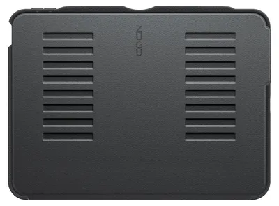 Productafbeelding van Zugu case Hoesje iPad Air 11" (M2-M4) & Air 10.9" (4th/5th gen) – Verstelbare Magnetische Standaard – Veilige Magnetische Montage – Draadloze Apple Pencil Oplaadcompatibiliteit - Zwart