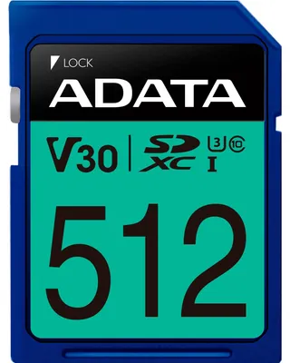 Productafbeelding van Premier Pro 512 GB SDXC-kaart (UHS-I U3, Class 10, V30)
