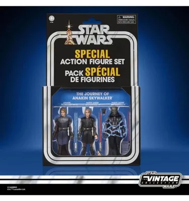 Obrázok produktu pre Star Wars The Vintage Collection Anakin Skywalker 3-Pack, 4 rok / roky, Viacfarebný