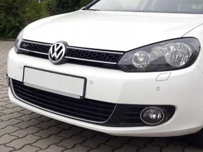 Obrázok produktu pre VW GOLF VI - Lišty nárazníka chrómová mriežka chladiča