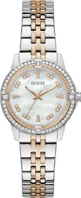 Image de Montre-bracelet Guess pour femme COLETTE GW1027L5 Acier inoxydable bicolore