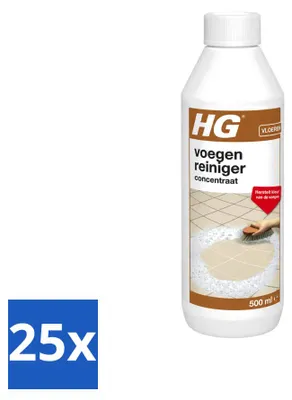 Produktbild von 25 x HG Fugenreiniger Konzentrat - 500 ml - Vorteilspackung - 25 Stücke