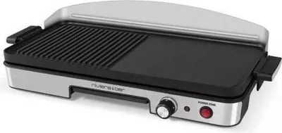 Image de Plancha Riviera & Bar QPL365, 1900W Power zone, 4 a 6 personnes, 50,5 x 25,5 cm, Inox