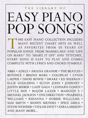 Productafbeelding van The Library Of Easy Piano Pop Songs