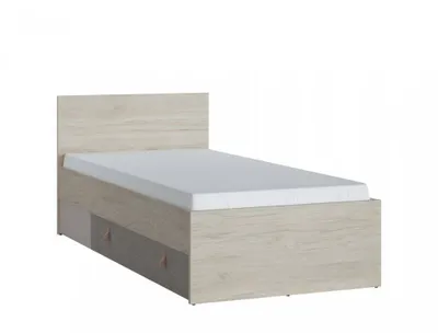Image de Lit avec tiroir pour la chambre des jeunes Denim