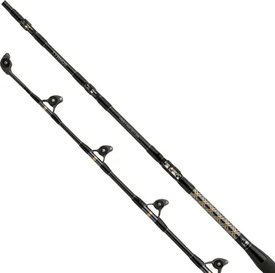 Immagine prodotto di SHIMANO TYRNOS TROLLING 130LBS, 2,13m, 6,99ft, 130lbs, 750-1500g, 2 pezzi, canna da traino, TYRTRL130