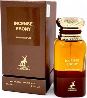 Zdjęcie produktu dla Maison Alhambra Incense Ebony Woda perfumowana unisex 80 ml
