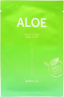 Produktbild von Gesichtsmaske BARULAB The Clean Aloe Beruhigend 23 g