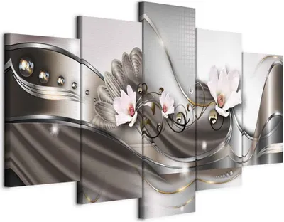Produktbild von Vlies Leinwandbild - May morning 225x112.5 cm Abstrakt b-A-0073-b-p