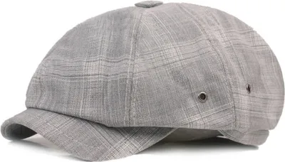 Zdjęcie produktu dla Męski Beret Xavier Siwy - Stylowy i Wygodny | 59 cm KP25641