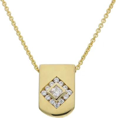 Produktbild von JuwelmaLux Anhänger 333/000 (8 Karat) Gold mit synth Zirkonia JL30-02-2654