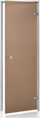 Produktbild von Dampfbadtüren Scan Matt - Glas Bronze Matt / 80 x 190