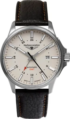Produktbild von Bauhaus 2868-5 Herrenuhr Aviation Automatik Titanium 42mm 10ATM