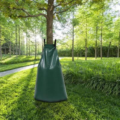 Produktbild von 20x Säcke für Baumbewässerung 75 Liter Bewässerungsbeutel Baumsäcke Bewässerung Grün Baumbewässerung Baum
