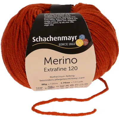 Immagine prodotto di Schachenmayr Merino Extrafine 120, filati per maglieria a mano in mattonelle da 50 g