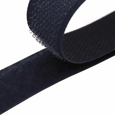 4m Klettband zum Nähen dunkelblau 058