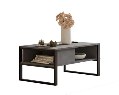 Immagine prodotto di Skye Decor, ML34- ML34LCS, argento, tavolini, 44,4x100x59,7 cm, 100% pannello di particelle rivestito in melamina