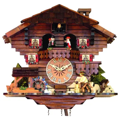 Image de Engstler - 4901 QMT - Horloge murale coucou - Quartz