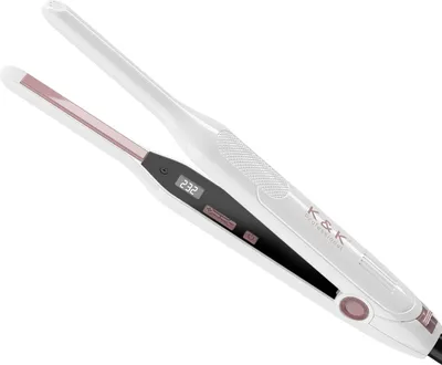 Produktbild von Mini Haarglätter für Kurzes Haar - 2 in 1 Glatt und Lockig mit Einstellbarer Temperatur, Keramisch und Reisefreundlich