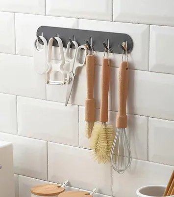 Productafbeelding van Zelfklevende Haakjes voor aan de Muur - Sterke Wandhaken zonder Boren