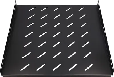 Immagine prodotto di Extralink Mensola Rack 19", 1U, 500 mm, Nero, Acciaio, per Rack 800 mm