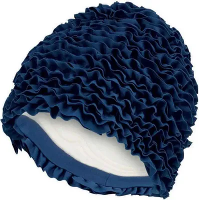 Produktbild von Fashy Frill Badekappe Blau Blau One Size
