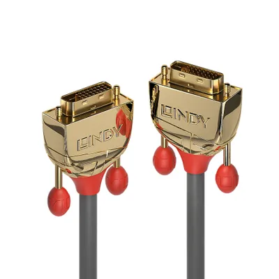 Produktbild von LINDY DVI-D Dual Link Kabel Gold Line 7.50m