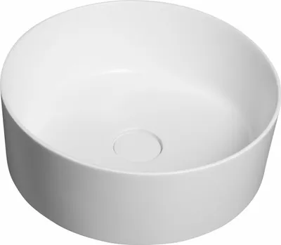 Image de THIN lavabo Ø38 cm, blanc mat