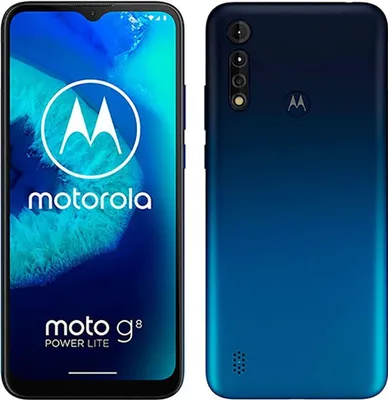 Produktbild von Motorola g8 power lite, 16,5 cm (6.5"), 4 GB, 64 GB, 16 MP, Android 9.0, Blau