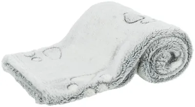 Produktbild von TRIXIE Decke Nando, Softfleece, 75 x 50 cm, hellgrau