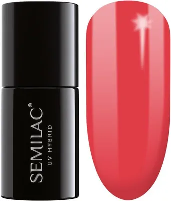 Zdjęcie produktu dla Semilac Lakier Hybrydowy 134 Red Carpet - 7 Ml
